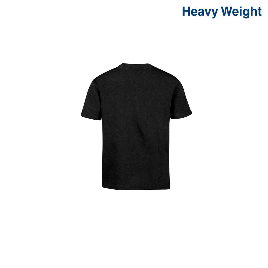 Toddler’s Unisex Heavy Weight Crew Neck Short Sleeve T-Shirt