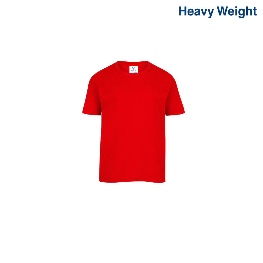 Toddler’s Unisex Heavy Weight Crew Neck Short Sleeve T-Shirt
