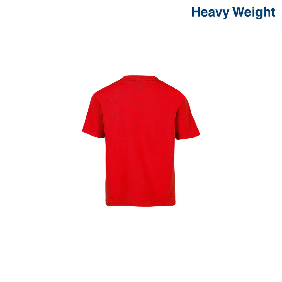 Toddler’s Unisex Heavy Weight Crew Neck Short Sleeve T-Shirt