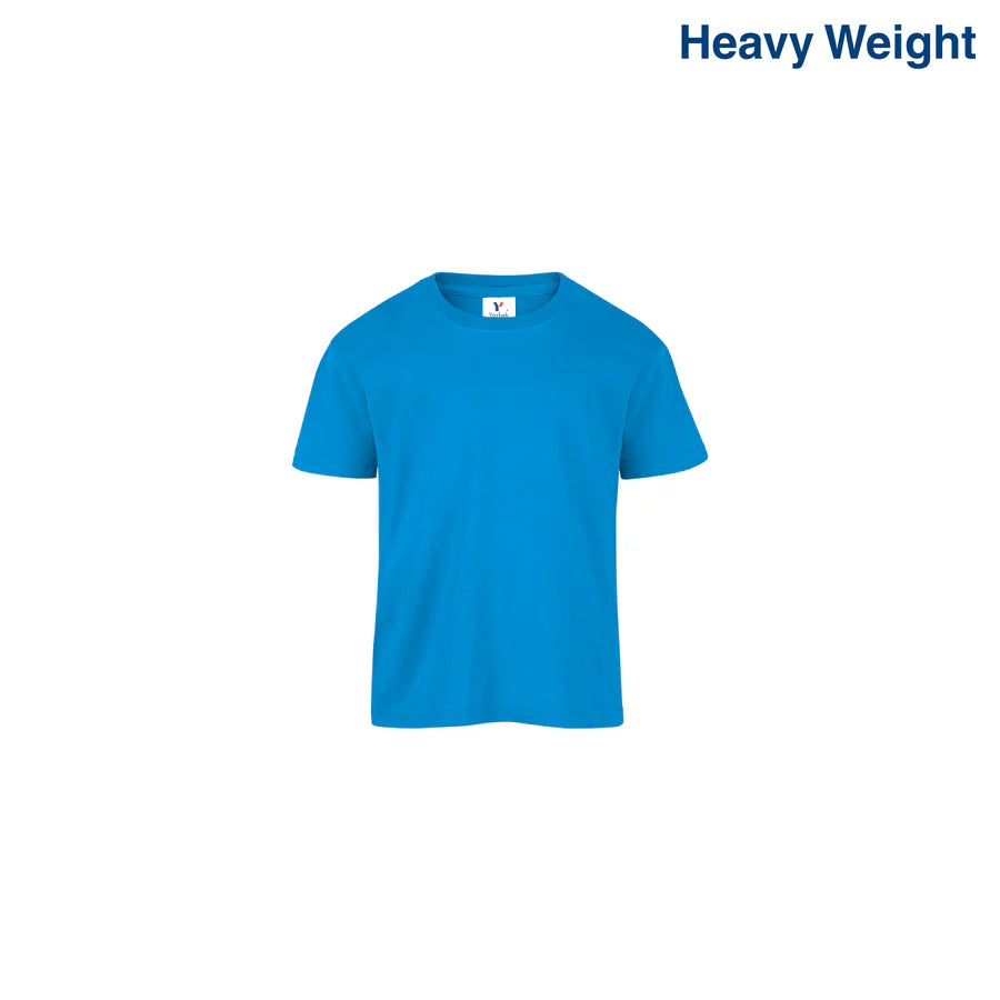 Toddler’s Unisex Heavy Weight Crew Neck Short Sleeve T-Shirt