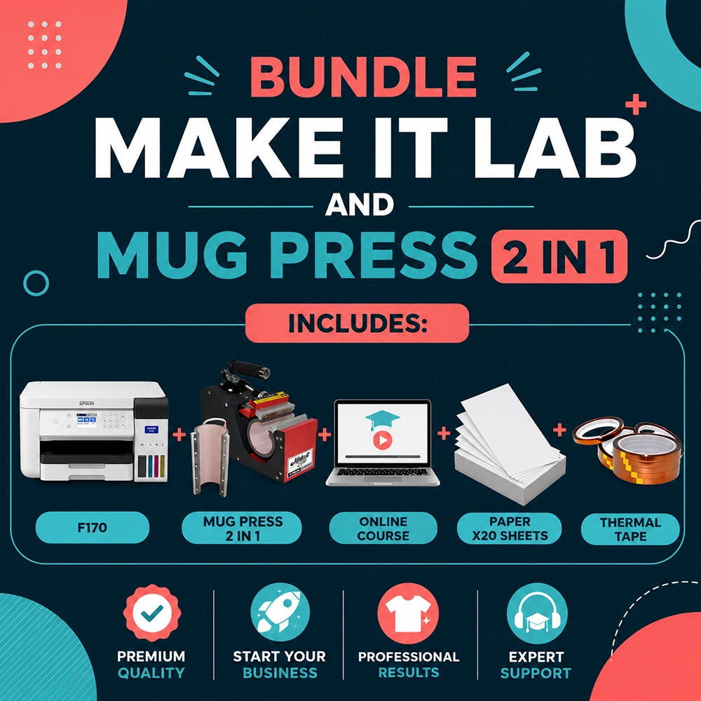 Make It Lab Printer & 2-in-1 Mug Press Bundle