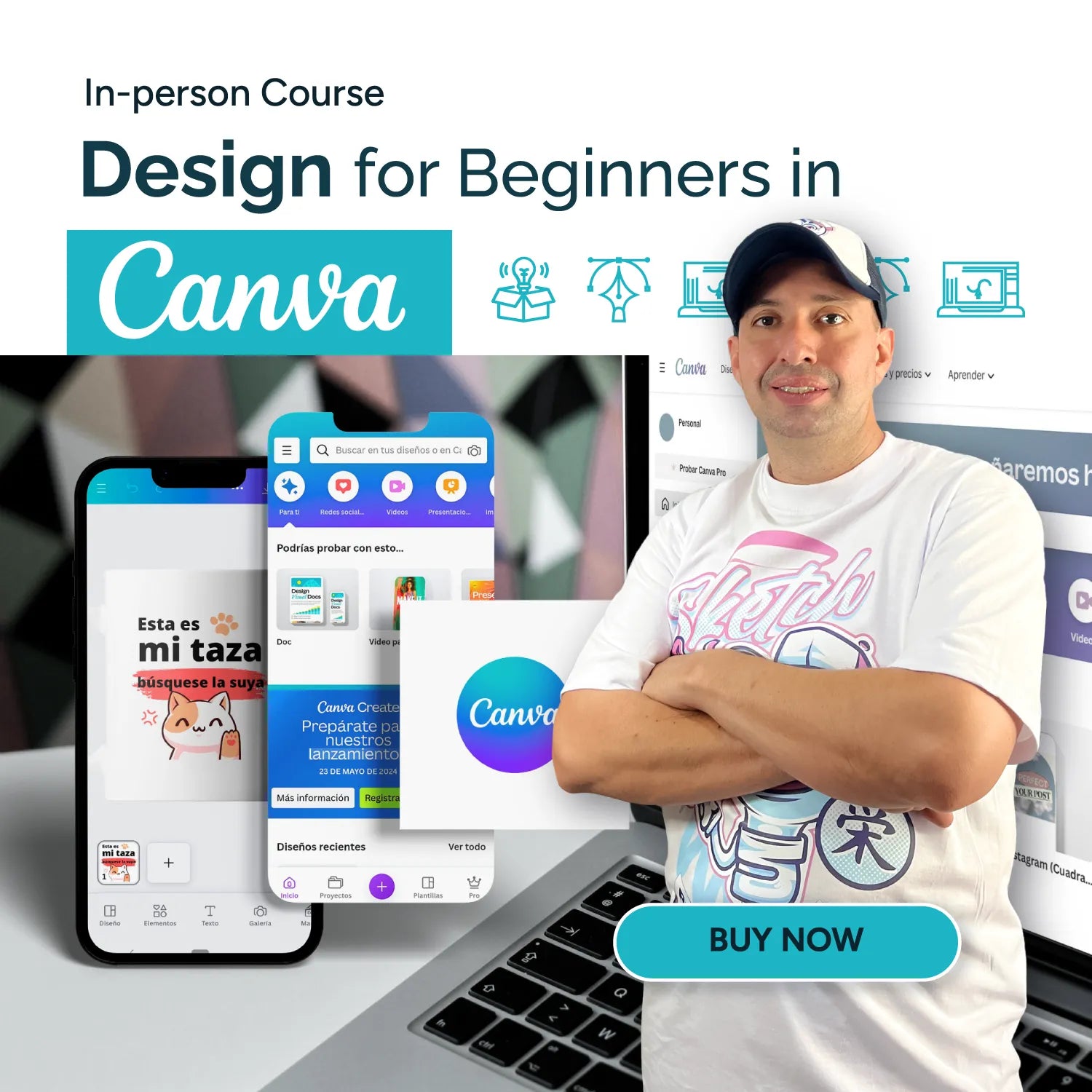 Curso: Diseño para principiantes de CANVA | 06-09-2026