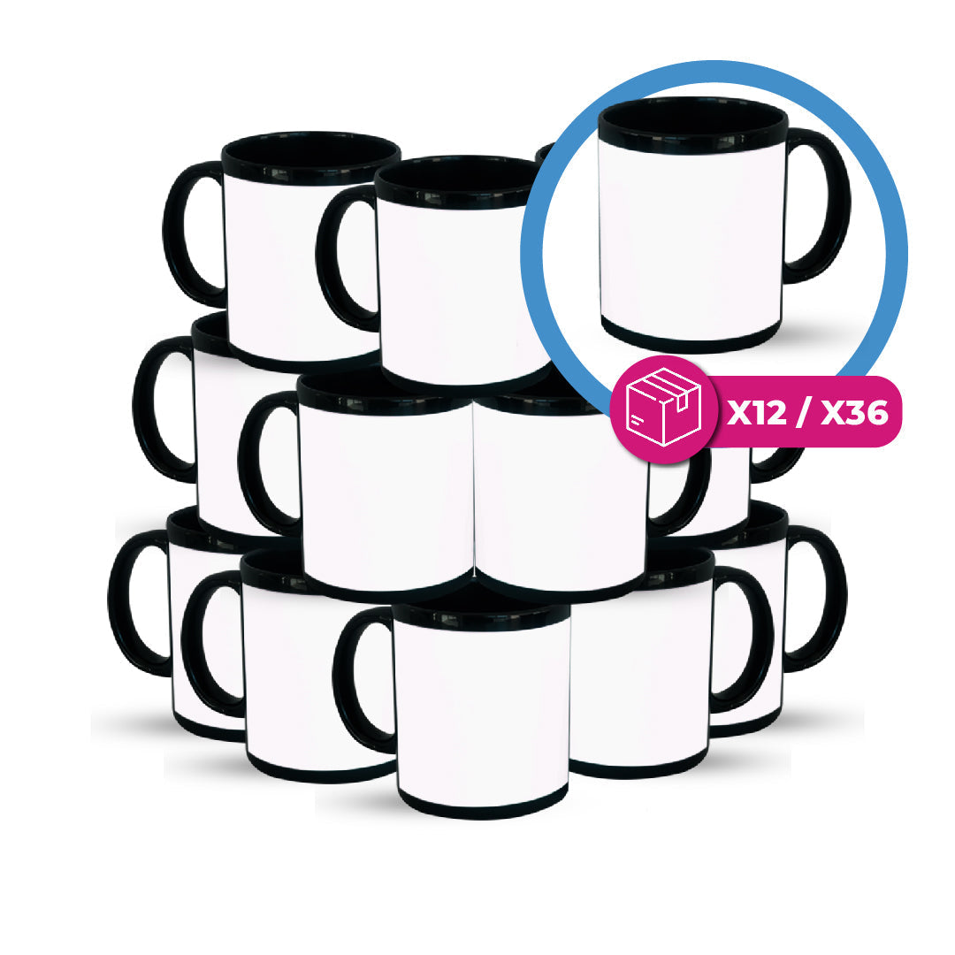 11oz Black Sublimation Mug