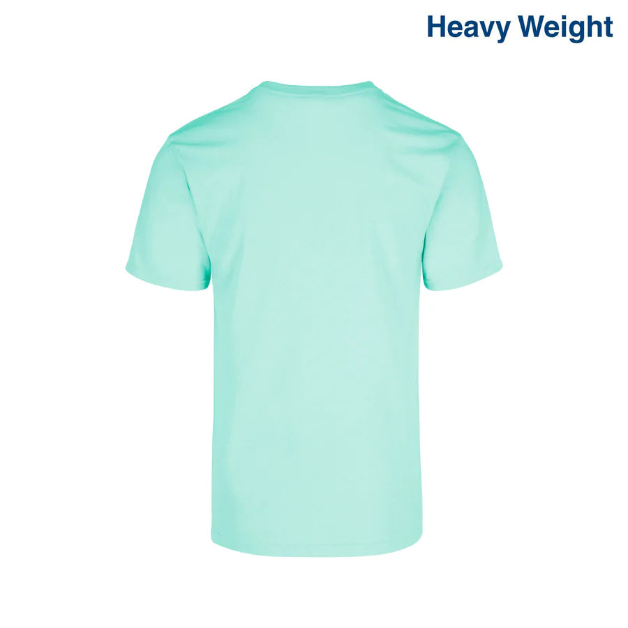 Adult Unisex Heavy Weight Crew Neck Short Sleeve T Shirt