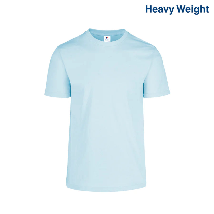 Adult Unisex Heavy Weight Crew Neck Short Sleeve T Shirt