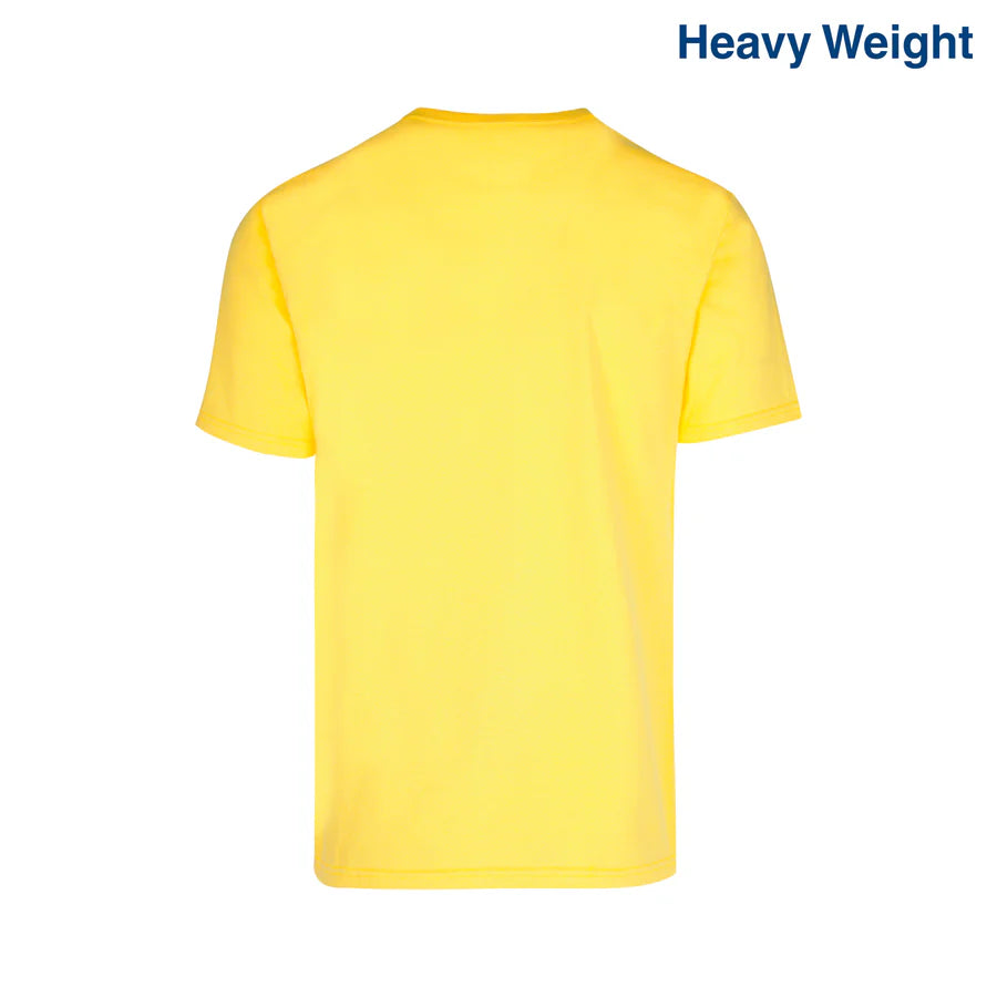 Adult Unisex Heavy Weight Crew Neck Short Sleeve T Shirt