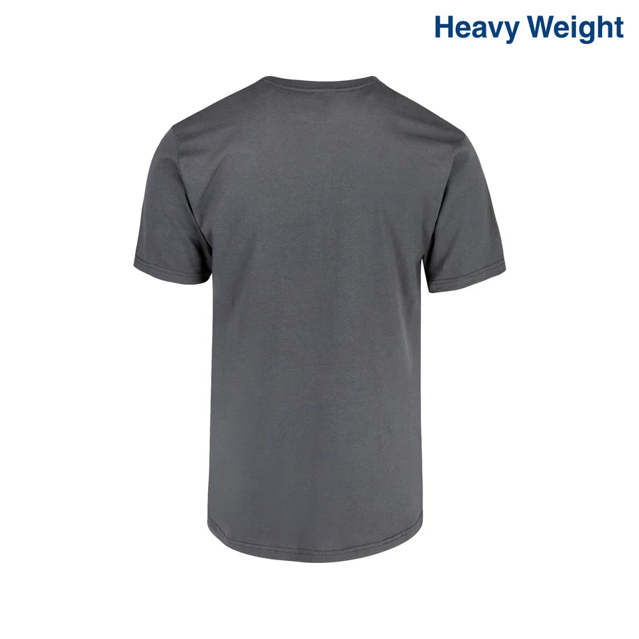 Adult Unisex Heavy Weight Crew Neck Short Sleeve T Shirt