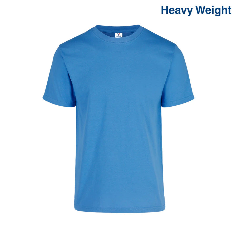 Adult Unisex Heavy Weight Crew Neck Short Sleeve T Shirt