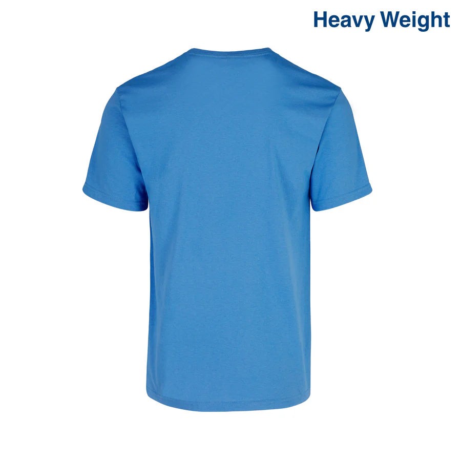 Adult Unisex Heavy Weight Crew Neck Short Sleeve T Shirt