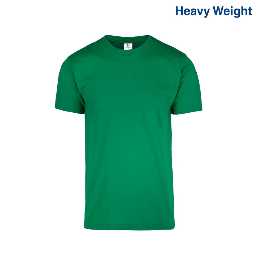 Adult Unisex Heavy Weight Crew Neck Short Sleeve T Shirt