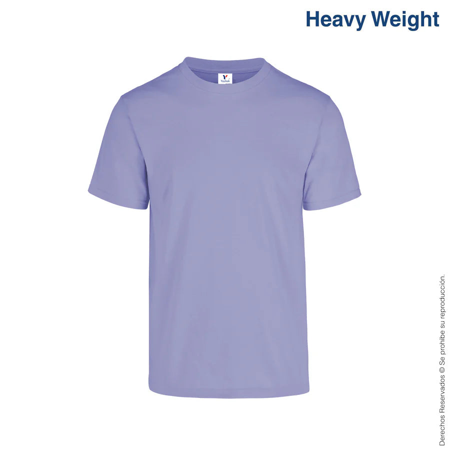Adult Unisex Heavy Weight Crew Neck Short Sleeve T Shirt