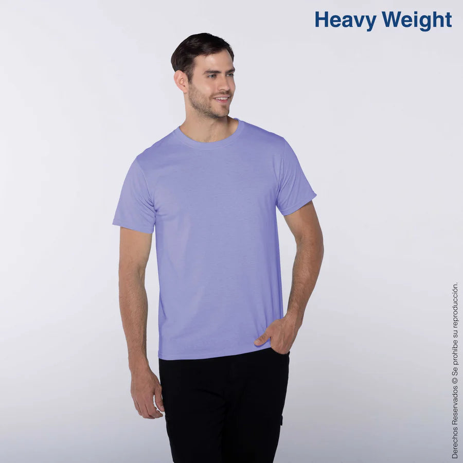 Adult Unisex Heavy Weight Crew Neck Short Sleeve T Shirt