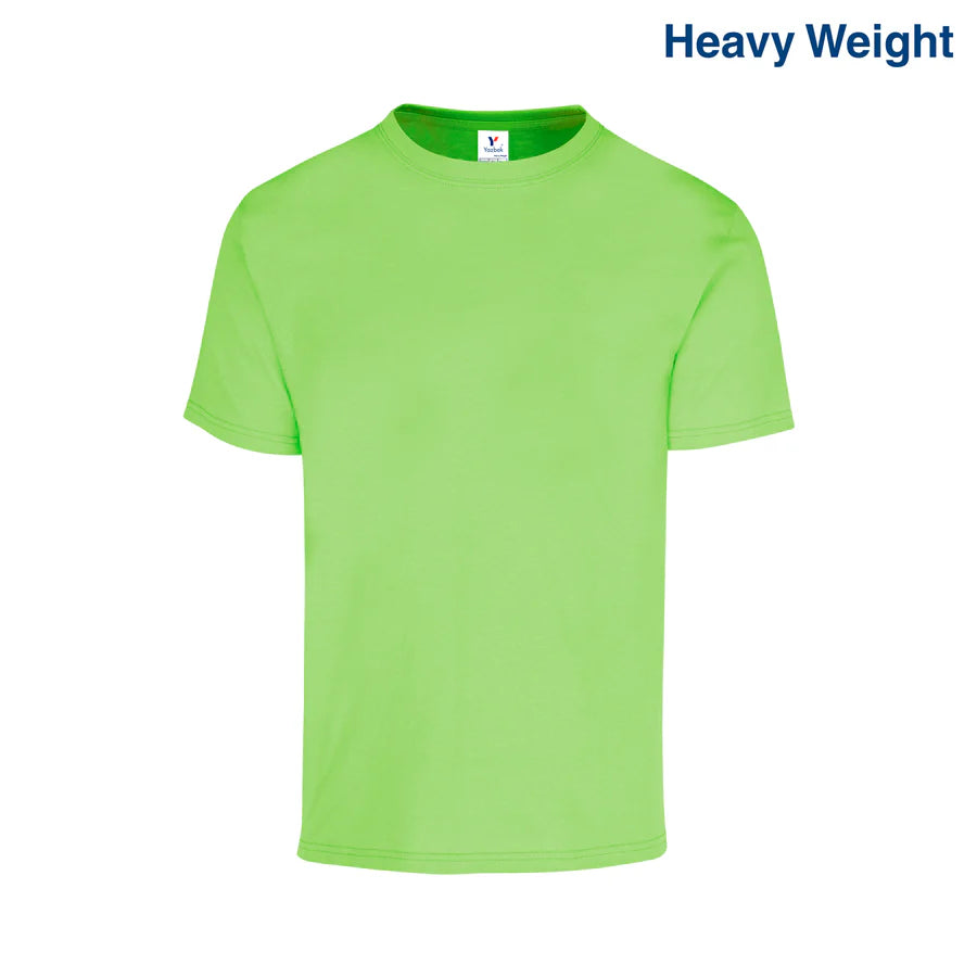 Adult Unisex Heavy Weight Crew Neck Short Sleeve T Shirt