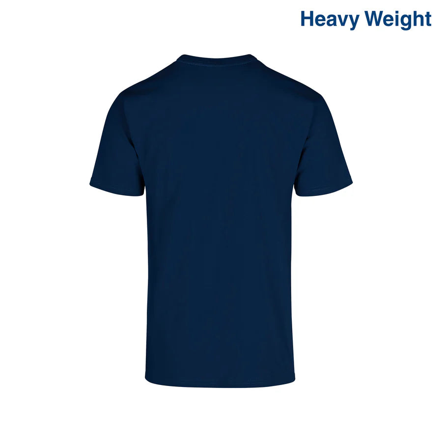 Adult Unisex Heavy Weight Crew Neck Short Sleeve T Shirt