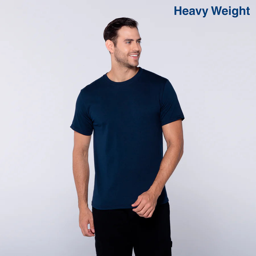Adult Unisex Heavy Weight Crew Neck Short Sleeve T Shirt