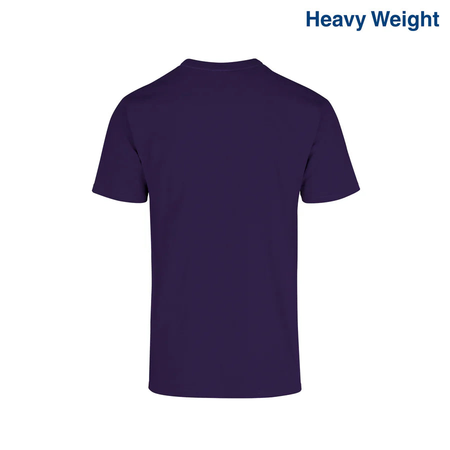 Adult Unisex Heavy Weight Crew Neck Short Sleeve T Shirt