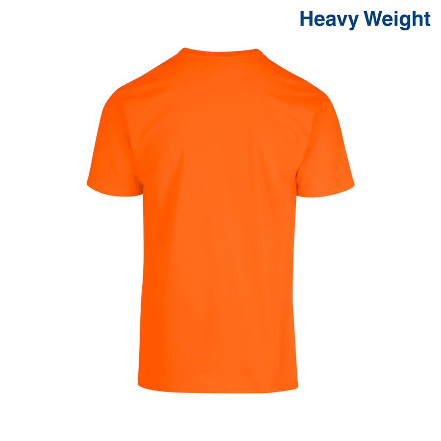 Adult Unisex Heavy Weight Crew Neck Short Sleeve T Shirt