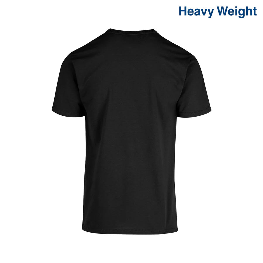 Adult Unisex Heavy Weight Crew Neck Short Sleeve T Shirt