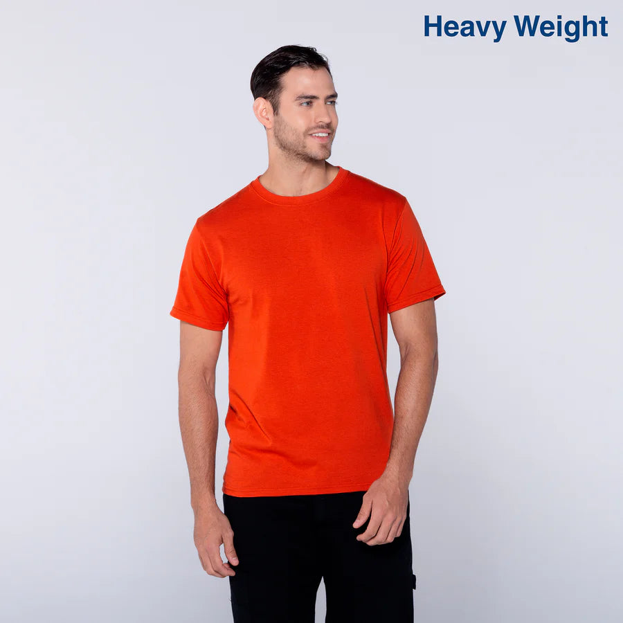 Adult Unisex Heavy Weight Crew Neck Short Sleeve T Shirt