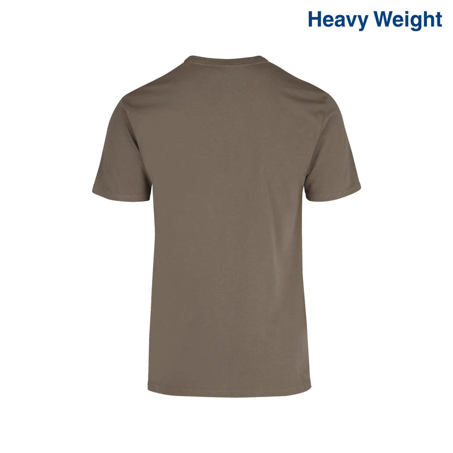 Adult Unisex Heavy Weight Crew Neck Short Sleeve T Shirt
