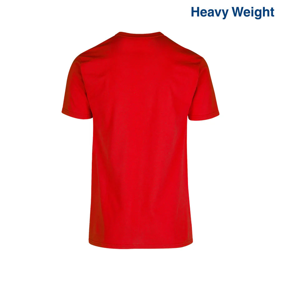 Adult Unisex Heavy Weight Crew Neck Short Sleeve T Shirt