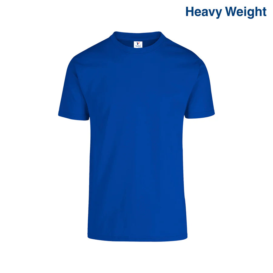 Adult Unisex Heavy Weight Crew Neck Short Sleeve T Shirt