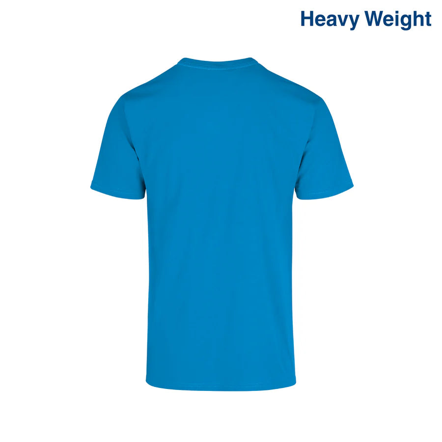 Adult Unisex Heavy Weight Crew Neck Short Sleeve T Shirt