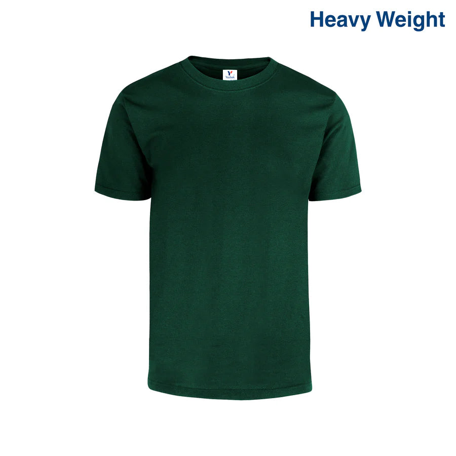 Adult Unisex Heavy Weight Crew Neck Short Sleeve T Shirt