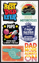 Printed DTF Sheets by Yards - Father's Day 5