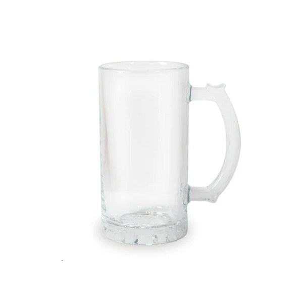 Clear Beer Mugs for Sublimation 16 oz  Add your Photo Text or Graphic Design on Personalize Beer Mug. (Box of 6, 12 and 36 units)