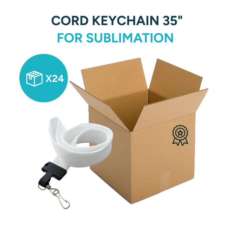 Cord Keychain 35" for Sublimation