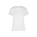 Women’s Heavy Weight Crew Neck Short Sleeve Silhouette T-Shirt - 100% Cotton D0300