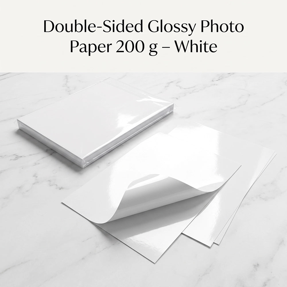 200 gsm Double-Sided Bright White Photo Paper