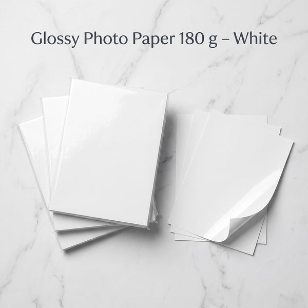 180 gsm Bright White Photo Paper