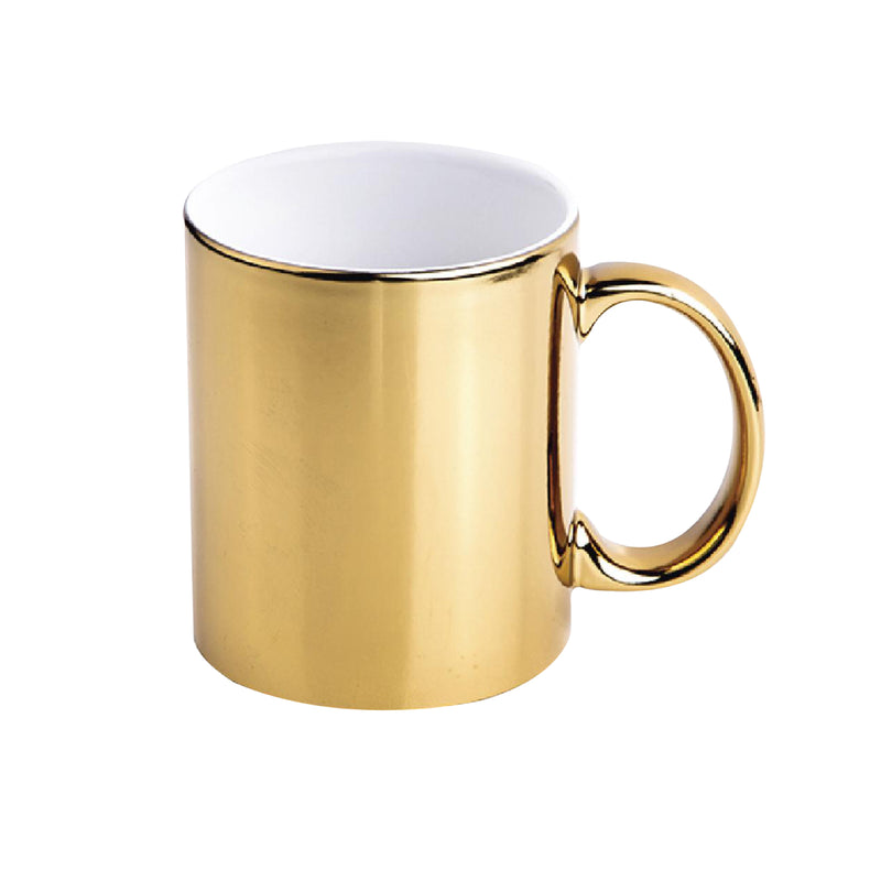 Garage Sale Gold mirror mugs for sublimation 11 oz (box of 12 and 36 units)