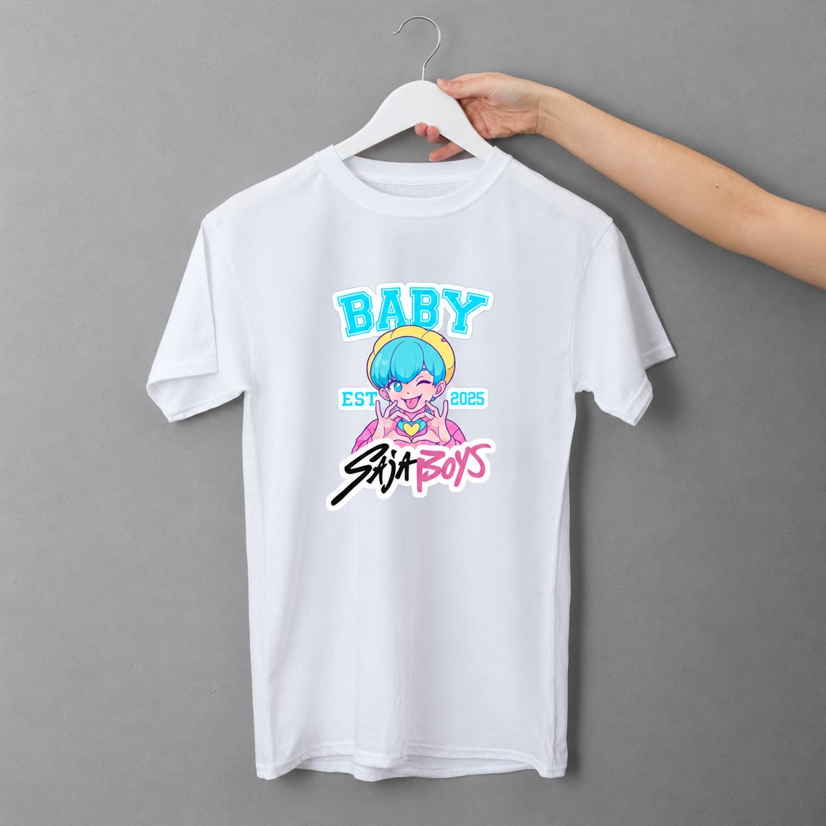 Printed DTF Sheets by Yards - K-Pop Heartthrob Boys – Anime Style Gang Sheet