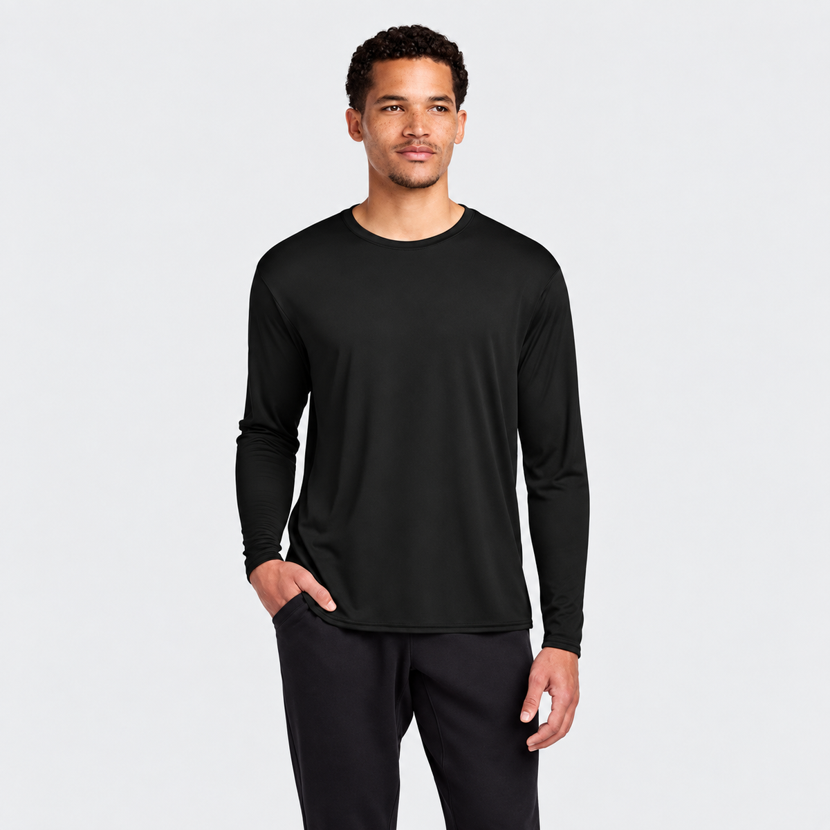 Adult Unisex Long Sleeve Performance Tee - Port & Co