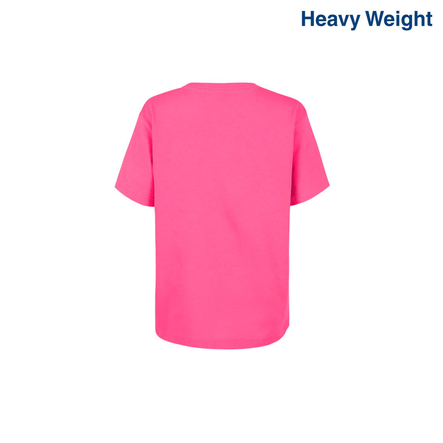 Kid’s Unisex Heavy Weight Crew Neck Short Sleeve T-Shirt