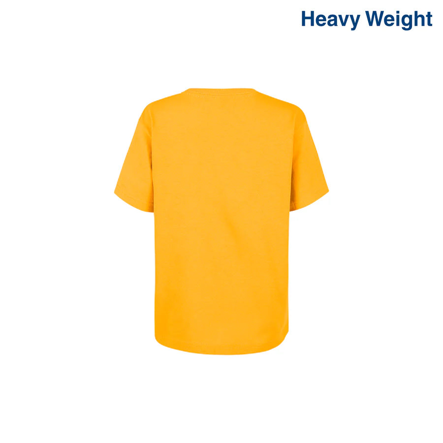 Kid’s Unisex Heavy Weight Crew Neck Short Sleeve T-Shirt