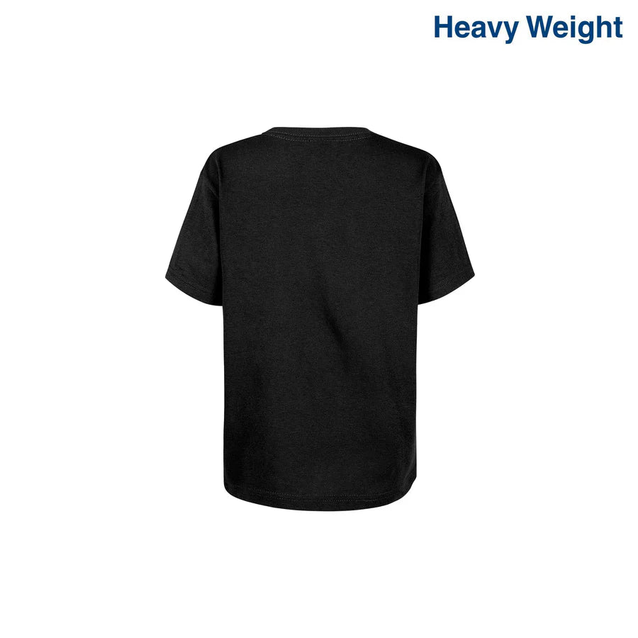Kid’s Unisex Heavy Weight Crew Neck Short Sleeve T-Shirt