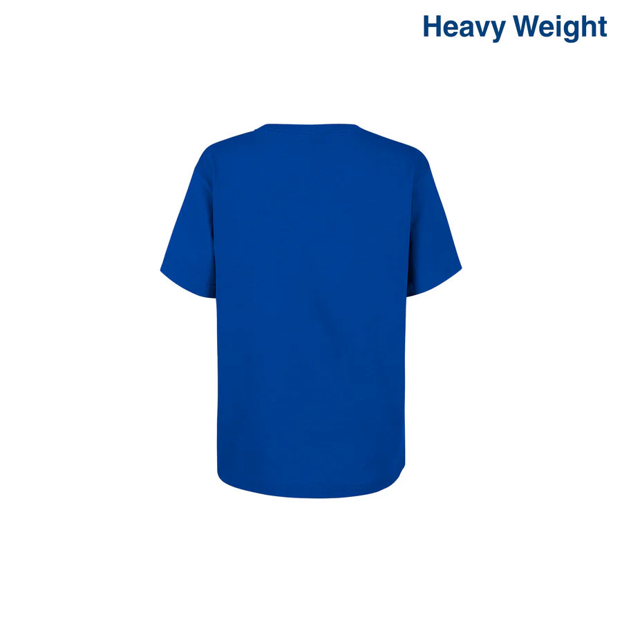 Kid’s Unisex Heavy Weight Crew Neck Short Sleeve T-Shirt