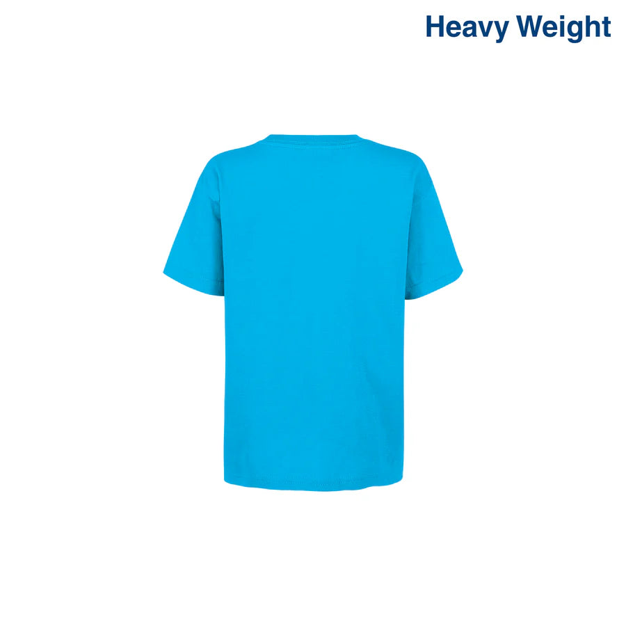 Kid’s Unisex Heavy Weight Crew Neck Short Sleeve T-Shirt