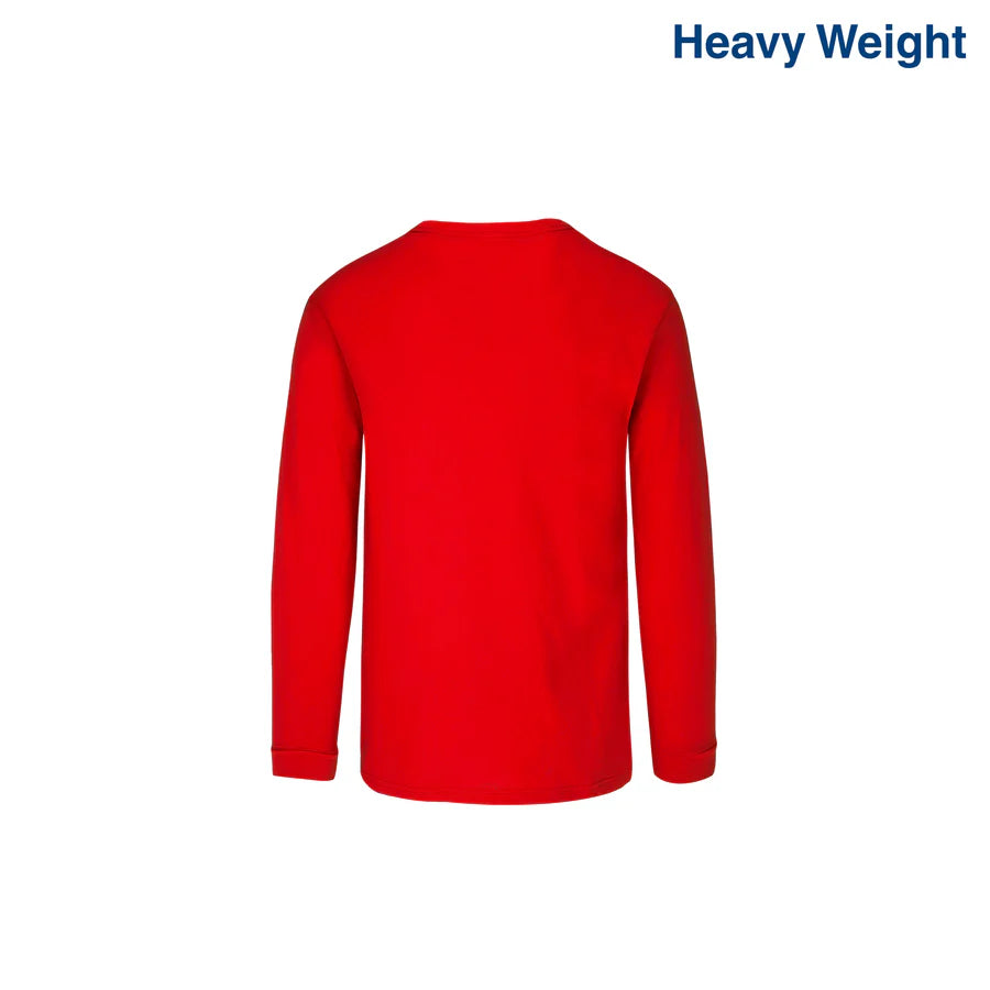Kid’s Heavy Weight Crew Neck Long Sleeve T Shirt