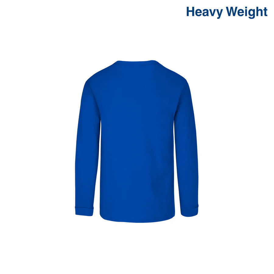 Kid’s Heavy Weight Crew Neck Long Sleeve T Shirt