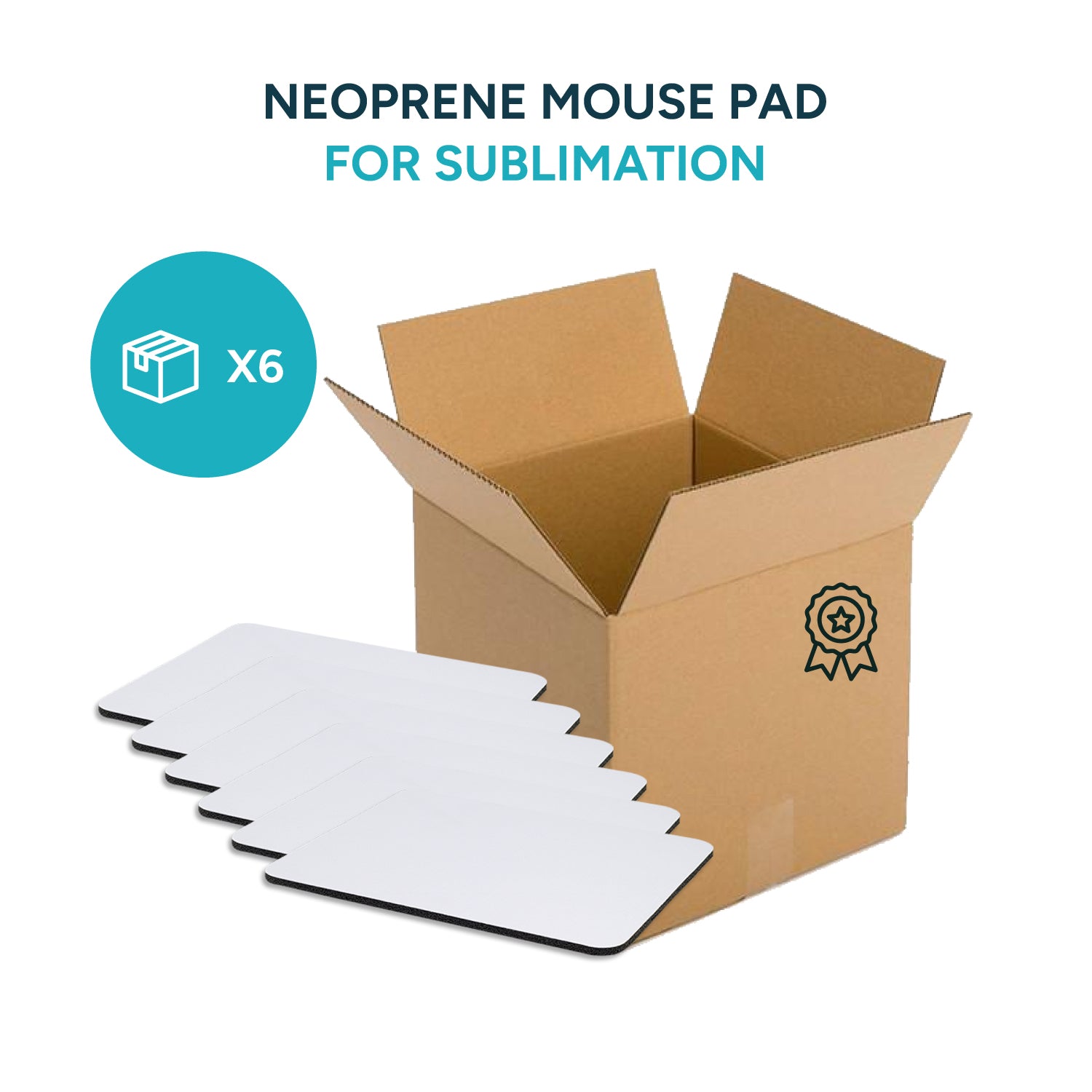 Neoprene mouse pad for sublimation