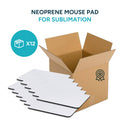 Neoprene mouse pad for sublimation