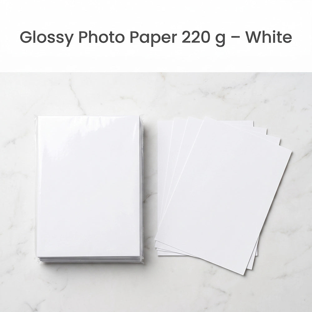 220 gsm Bright White Photo Paper