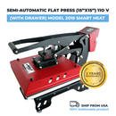 NEW Make it Lab AUTO OPEN Heat Press Machine 15 x 15" - 110 V