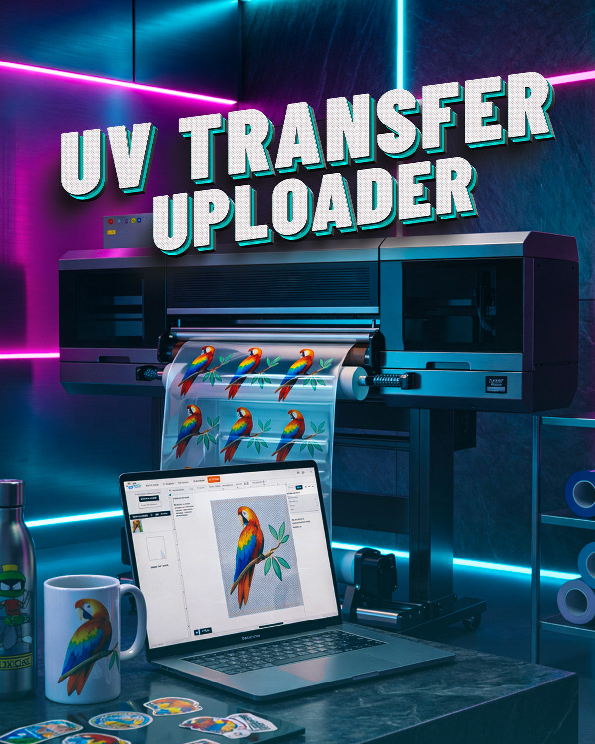 SAMEDAY UPLOAD UV DTF GANG SHEET