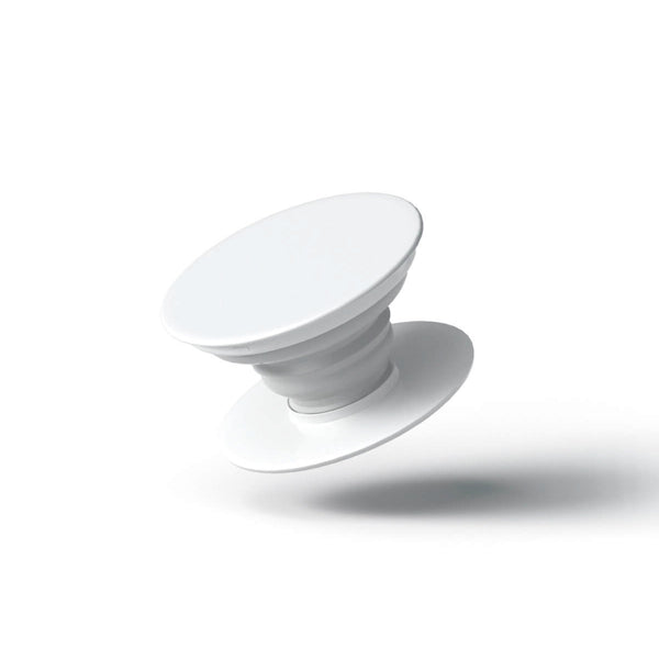 White Pop socket Phone Holder